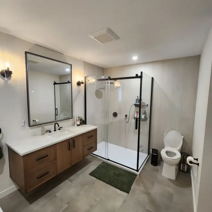 Full bathroom gut by AVS Contracting