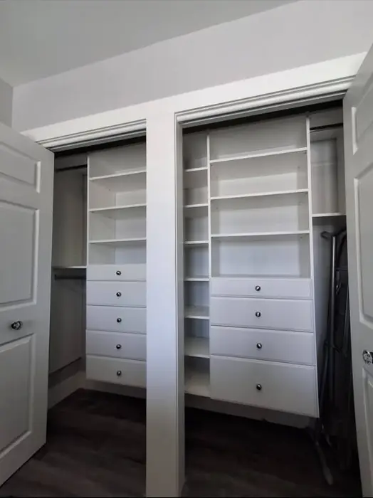 Closet makeover by AVS Contracting